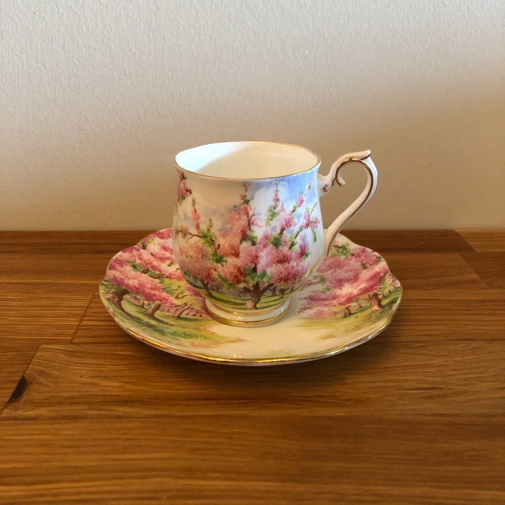 Royal Albert Blossom Time Demi-Tasse Cup - Picture 1 of 6